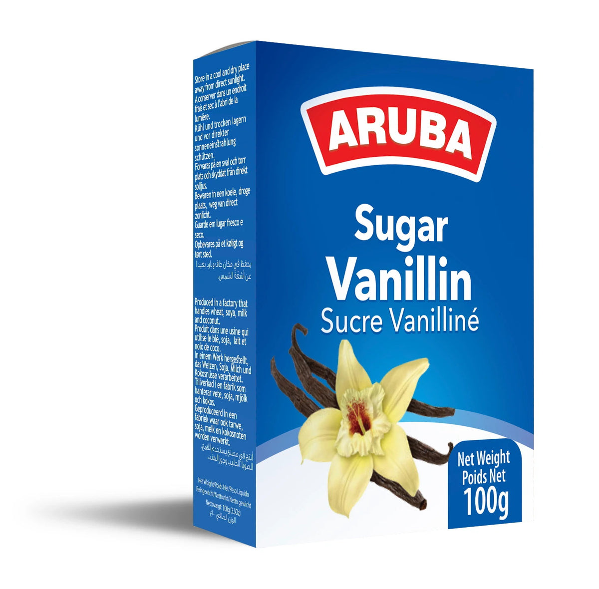 Sucre vanillé 100 gr ARUBA – MIDDLE EAST MARKET