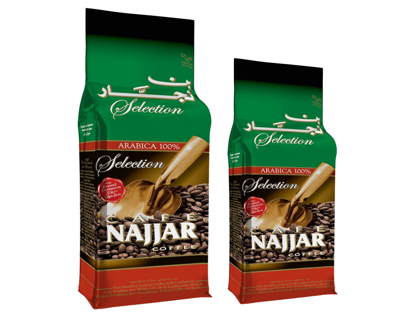 Café libanais moulu à la cardamome - NAJJAR