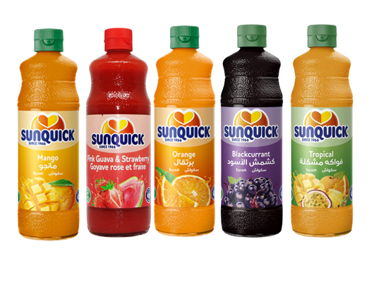 Sirop de fruits 840ML - SUNQUICK