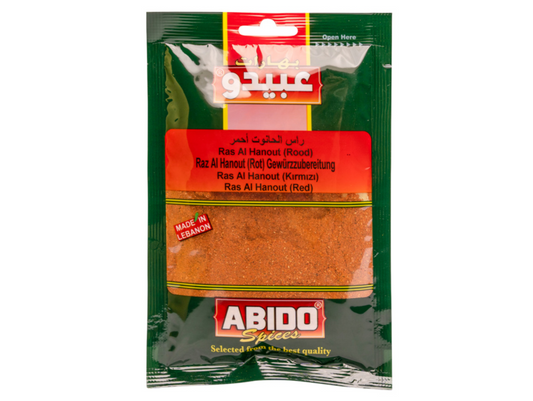 Ras al hanout rouge 50G - ABIDO