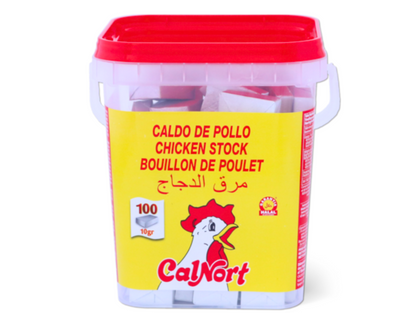 Bouillons de poulet en cube halal 10G x 100 - CALNORT