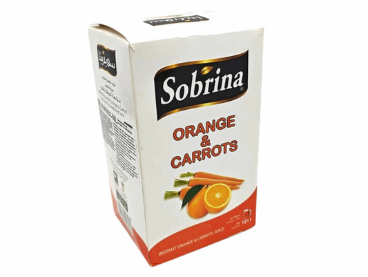 Jus d'orange et de carottes en poudre 1L SOBRINA