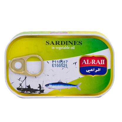 Sardine à l'huile 125 gr AL RAII
